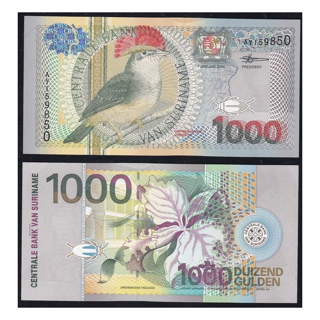 Suriname 1.000 Gulden 2000