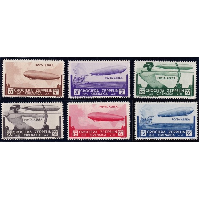 1933 Posta Aerea Crociera Zeppelin