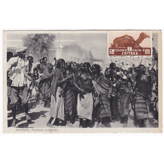 Eritrea 1935 - Fantasia indigena