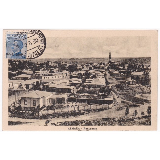 Eritrea 1930 - Asmara panorama