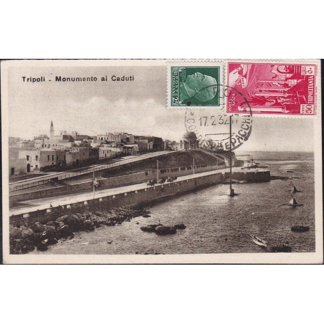 Libia 1932 - Tripoli monumento ai caduti