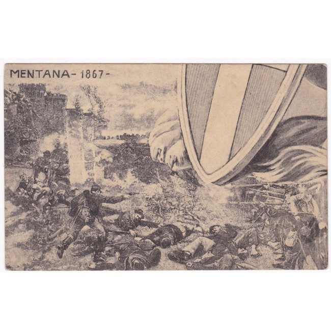 Regno d'Italia primi 900 - Casa Savoia Mentana 1867