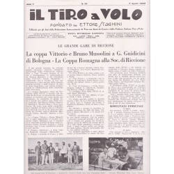 Il tiro a volo 2 Agosto 1933 - XI