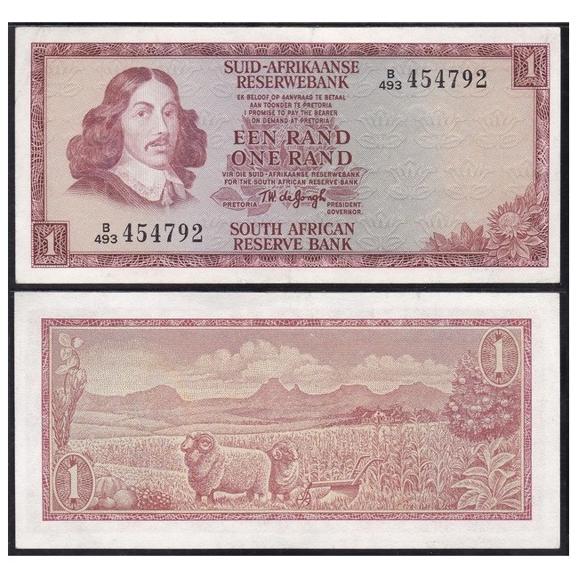 Sud Africa 1 Rand 1967