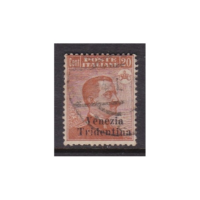 Alto Adige 1918 Francobolli d'Italia del 1901-17 soprastampati