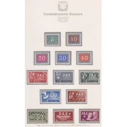 Svizzera dal 1944 al 2003 - Collezione completa