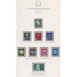 Svizzera dal 1944 al 2003 - Collezione completa