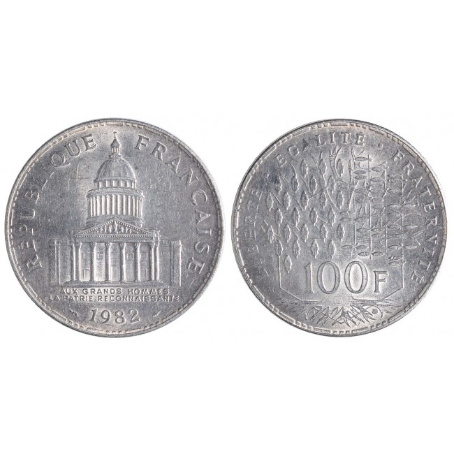 Francia 100 Francs 1982 (Pantheon)