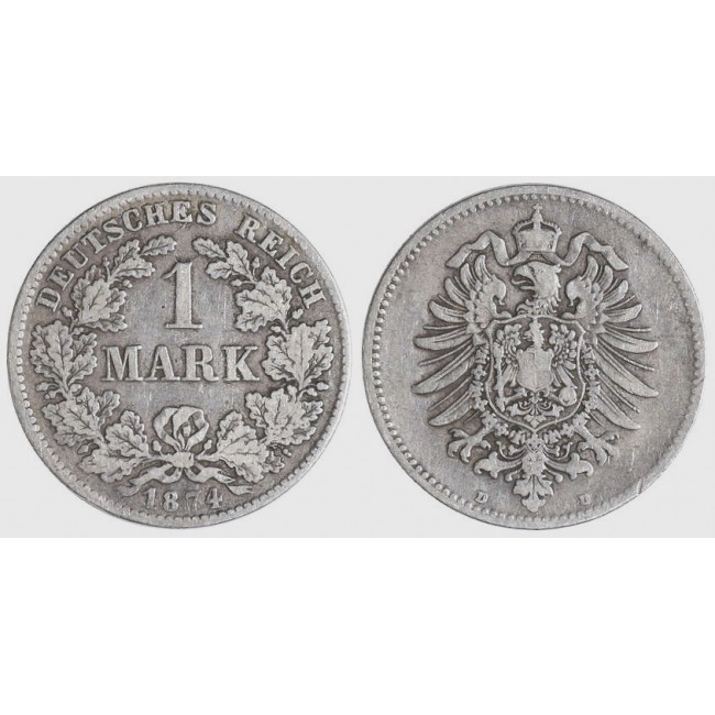 Germania Impero Mark 1874