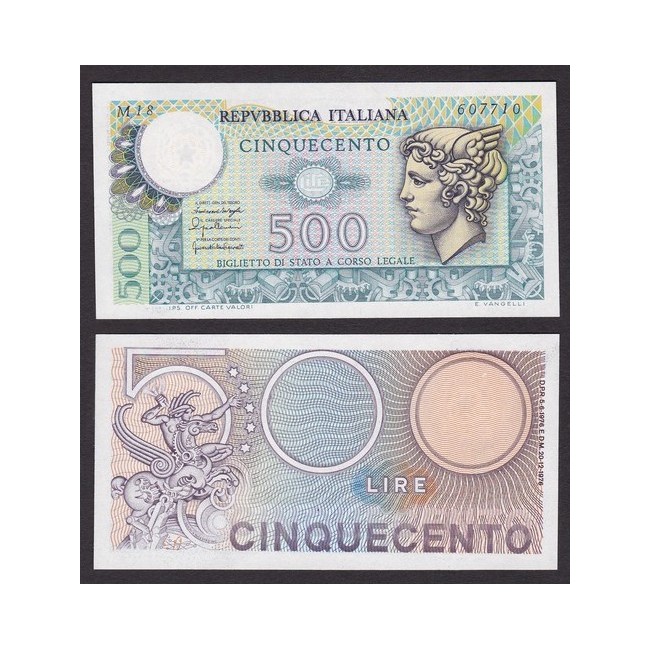 500 Lire 1976 Mercurio