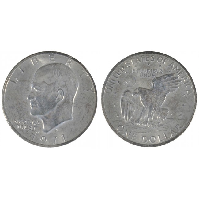 USA Eisenhower Dollar 1971