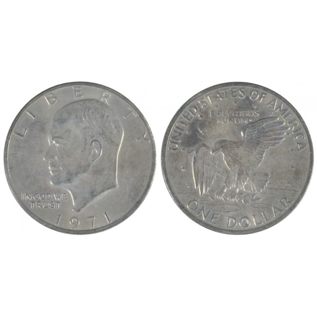 USA Eisenhower Dollar 1971