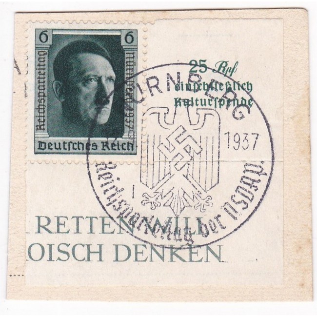 Germania Reich 1937 - 5° Congresso del partito