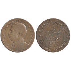 Somalia 4 Bese 1910 - 0,0672 Lire