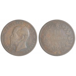 10 Centesimi 1862 Zecca di Milano