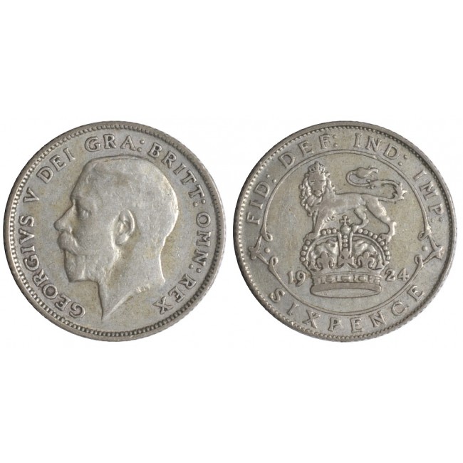 Gran Bretagna 6 Pence 1924