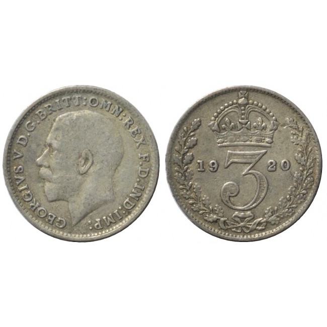 Gran Bretagna 3 Pence 1920