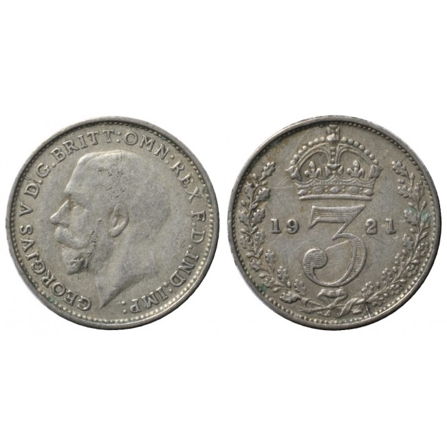 Gran Bretagna 3 Pence 1921