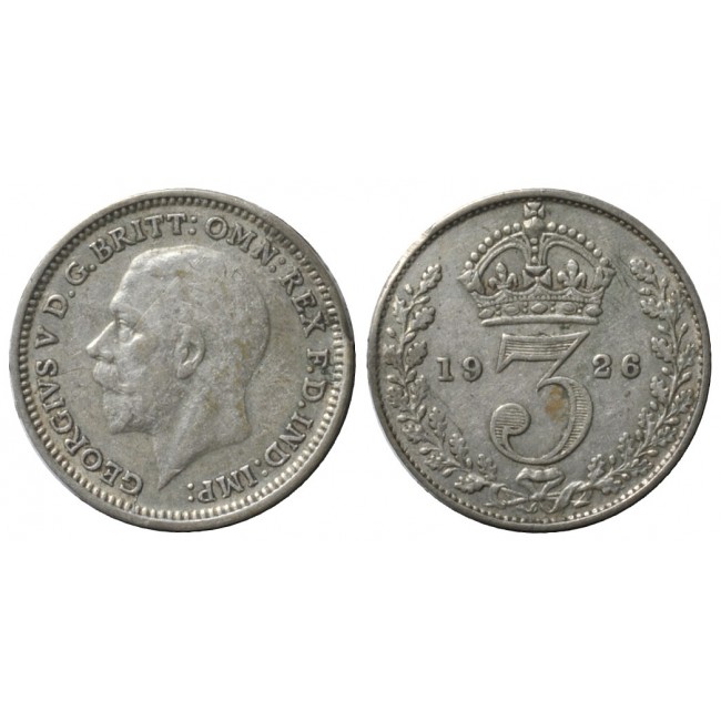 Gran Bretagna 3 Pence 1926