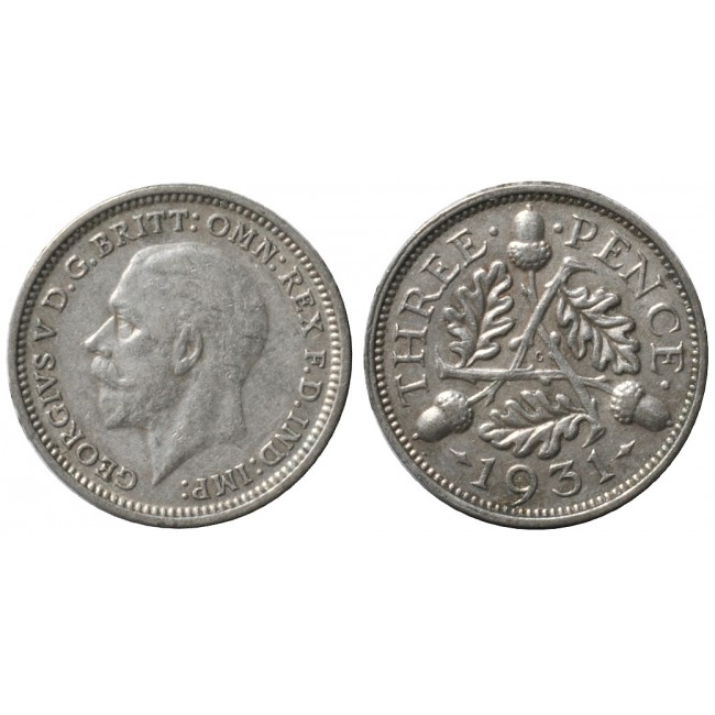 Gran Bretagna 3 Pence 1931