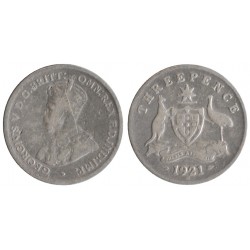 Australia Three Pence 1936