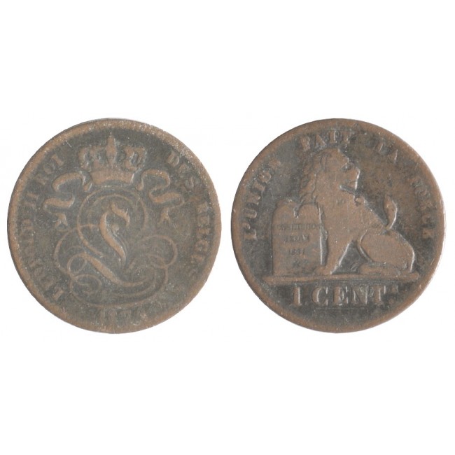 Belgio 1 Centime 1874