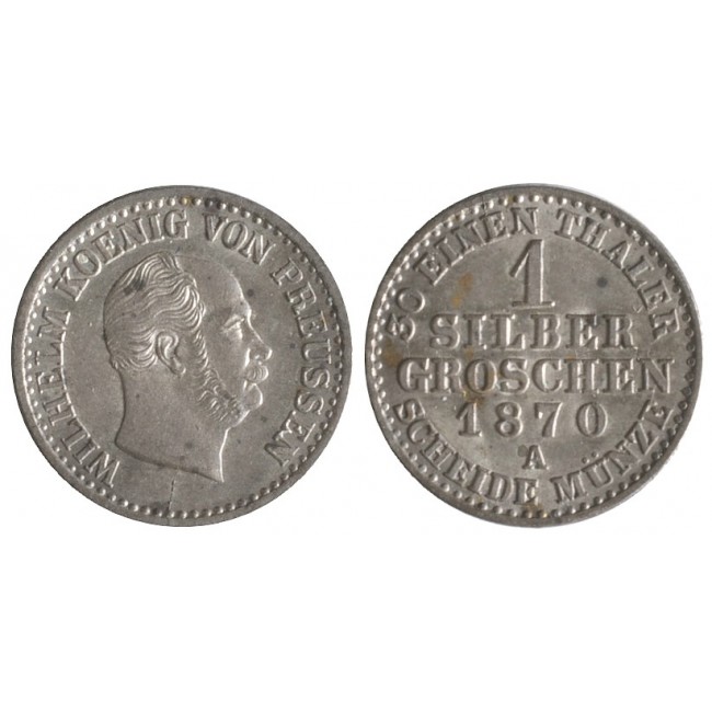 Germania Prussia 1 Groshen 1870